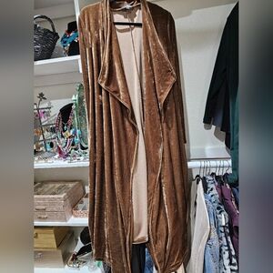 Suzanne Betro Velvet Coat